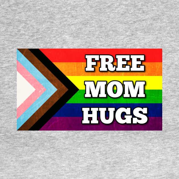 Mom Hugs Pride Flag by T's and Things - BV